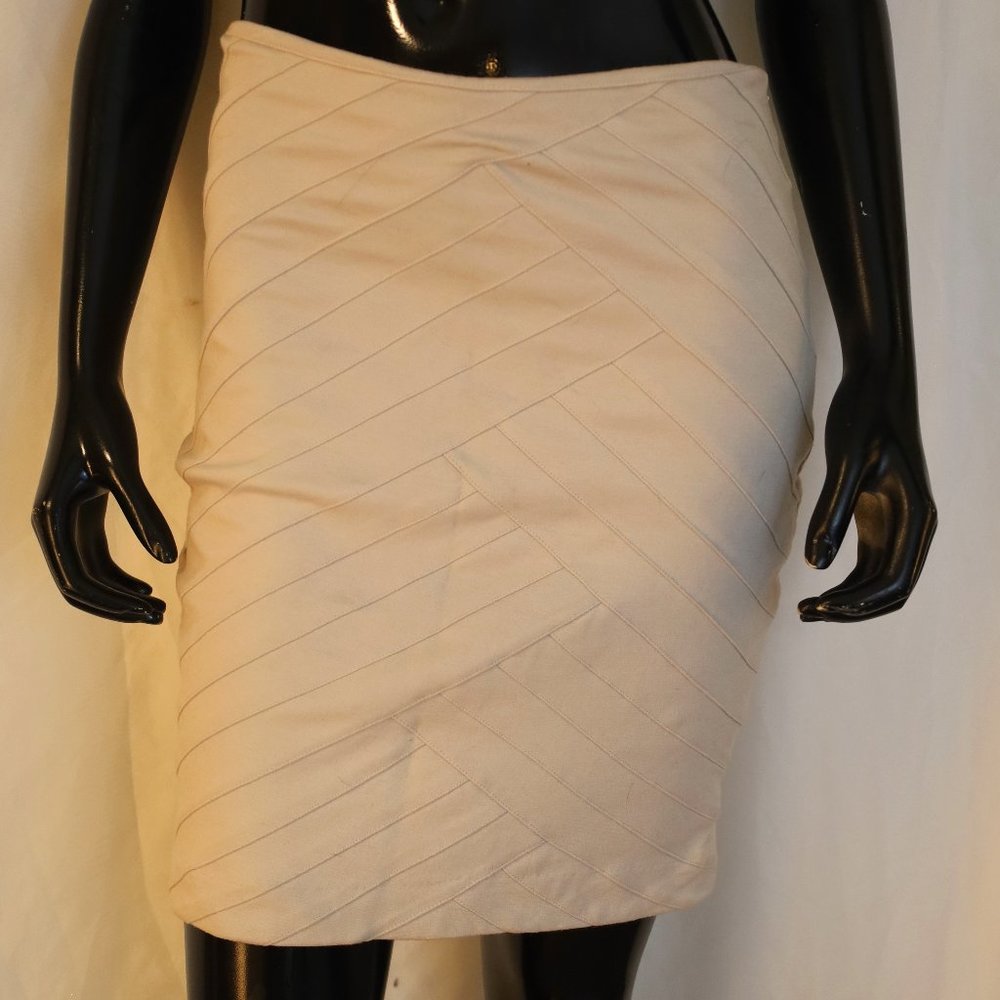 Pale Beige Wrap Skirt
